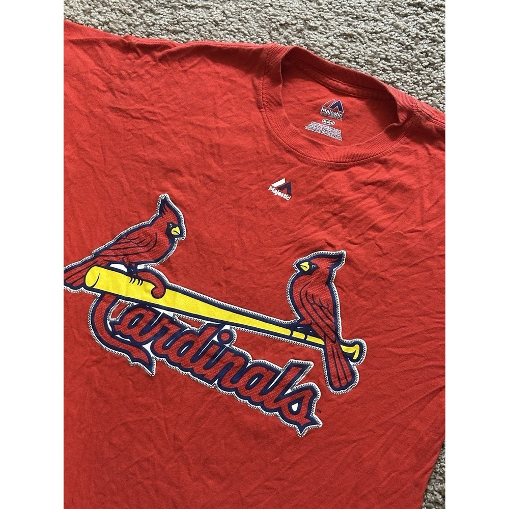 Men's Fanatics MLB St. Louis Cardinals Short Sleeve Graphic Shirt - Medium